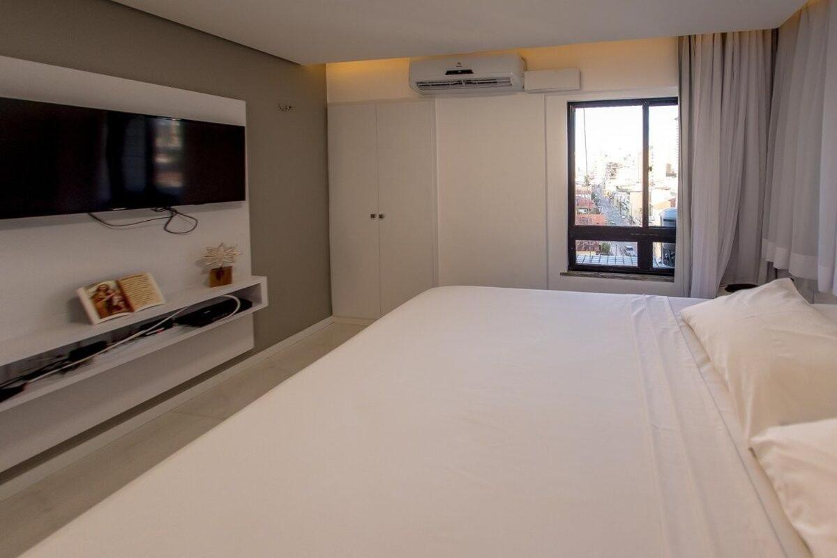507 Lindo Flat Mobiliado Na Praia De Iracema Fortaleza  Eksteriør bilde