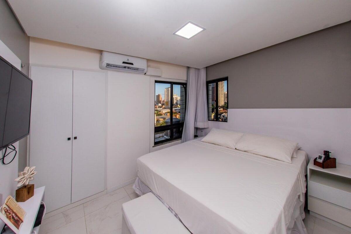 507 Lindo Flat Mobiliado Na Praia De Iracema Fortaleza  Eksteriør bilde