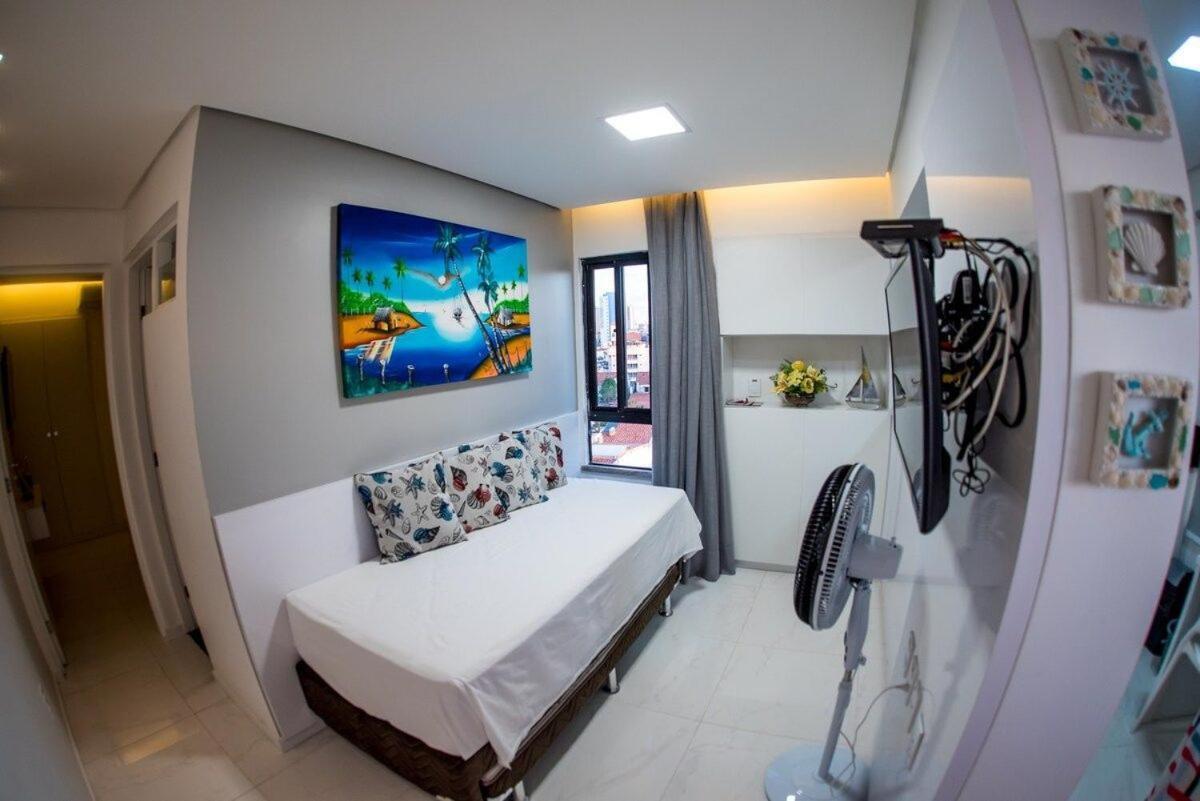 507 Lindo Flat Mobiliado Na Praia De Iracema Fortaleza  Eksteriør bilde